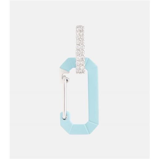 Eera eã©ra orecchino chiara small in oro 18kt con diamanti