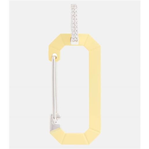 Eera eã©ra orecchino chiara big in oro 18kt con diamanti