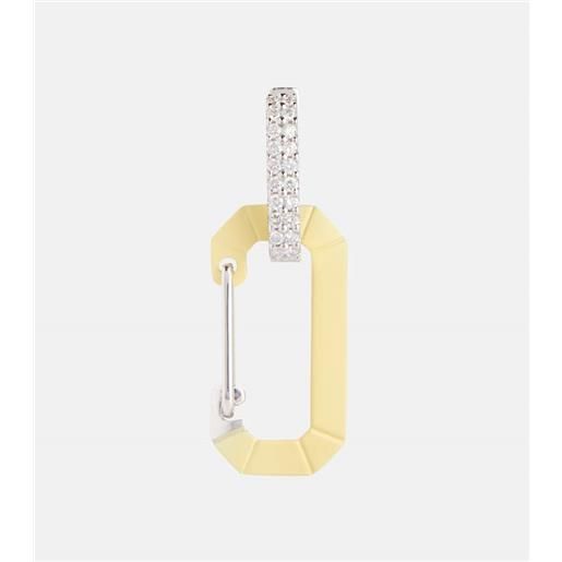 Eera eã©ra orecchino chiara small in oro 18kt con diamanti