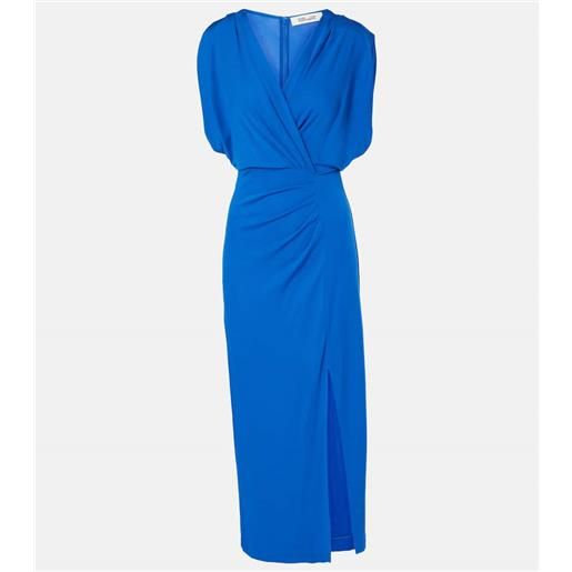 Diane von Furstenberg abito midi wiliams in jersey