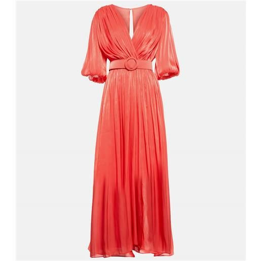 Costarellos abito midi brennie in georgette