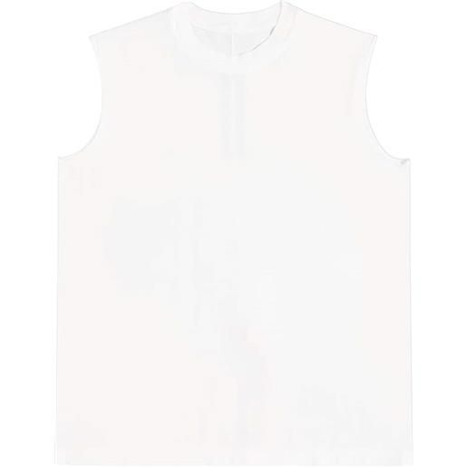Rick Owens Kids tank top tarp in jersey di cotone