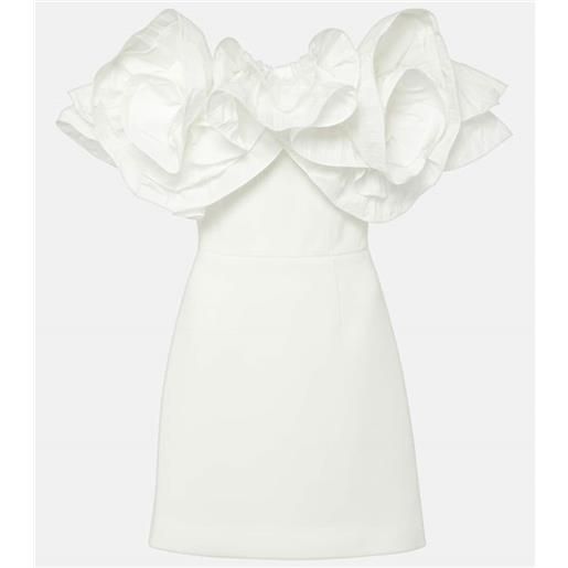 Rebecca Vallance bridal - miniabito tessa con volant