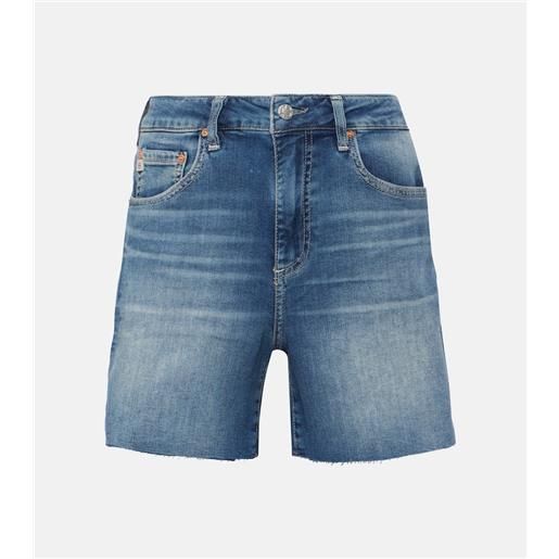 AG Jeans shorts di jeans ex-boyfriend a vita alta