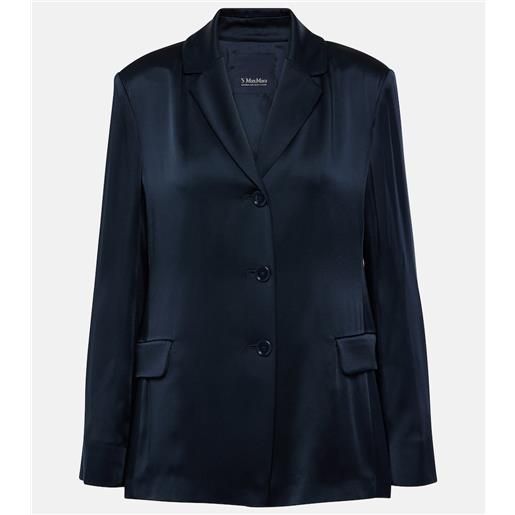 'S Max Mara blazer guido in raso