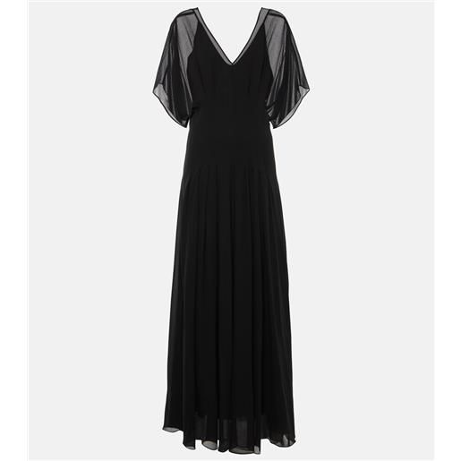 Max Mara abito lungo in seta