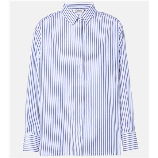 'S Max Mara camicia tata in cotone a righe
