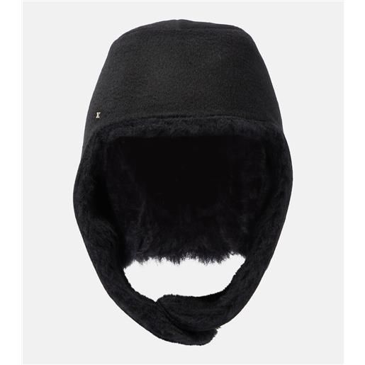 Max Mara cappello eridan in cammello