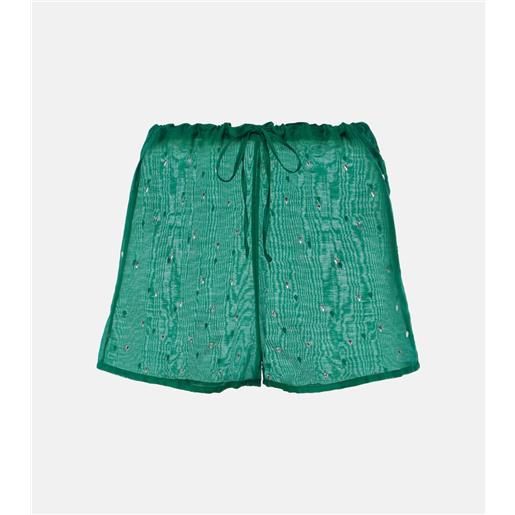 Oseree osã©ree shorts gem in cotone e seta