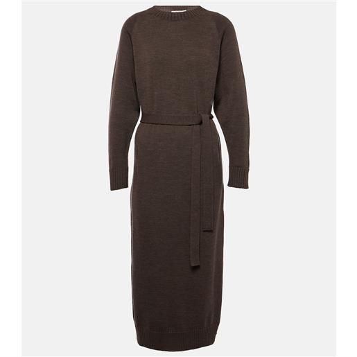 Max Mara abito midi in lana vergine
