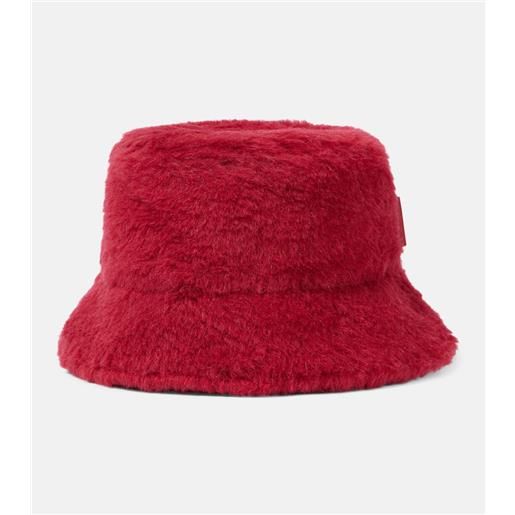 Max Mara cappello da pescatore figura in teddy