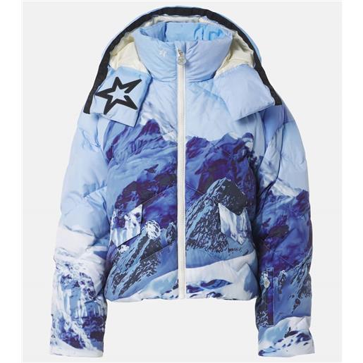 Perfect Moment piumino mountain con stampa