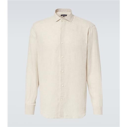Frescobol Carioca camicia antonio in lino