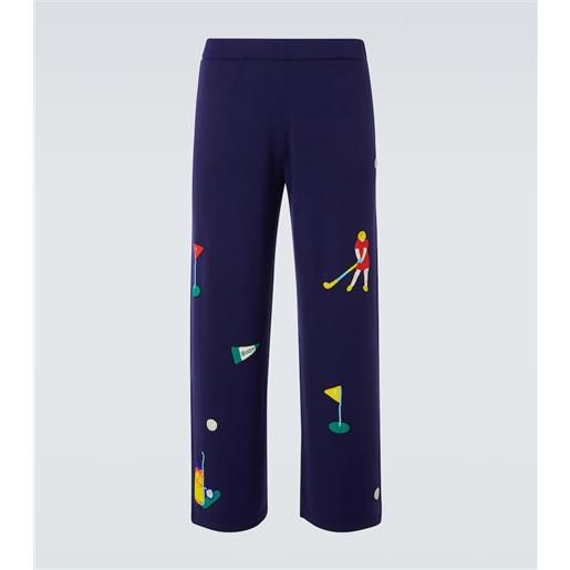 Bode pantaloni sportivi golf in lana
