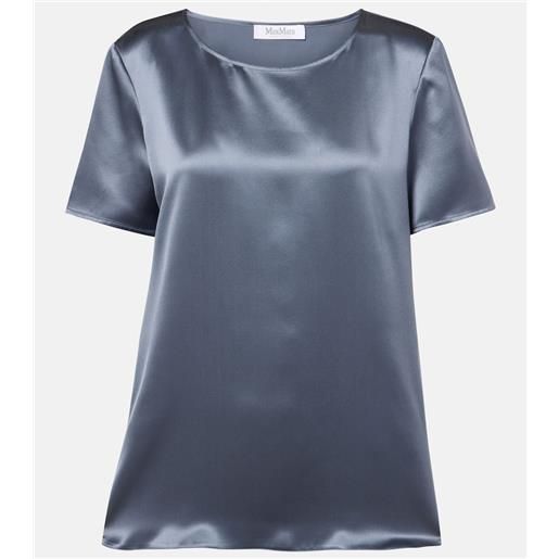 Max Mara top dida in seta