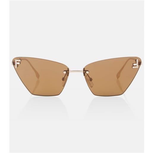 Fendi occhiali da sole cat-eye