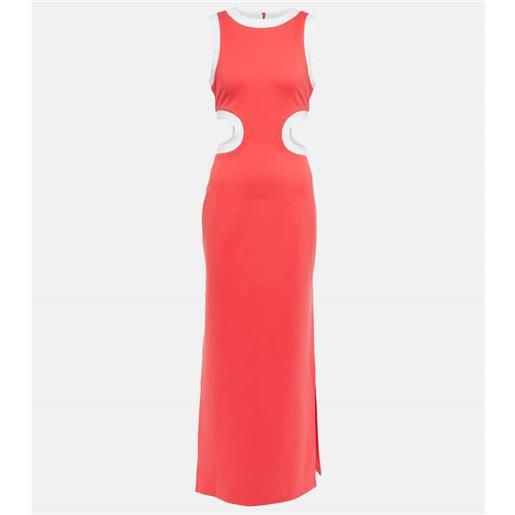 Staud abito lungo dolce in jersey