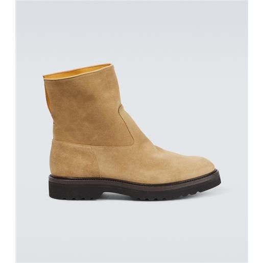 Auralee stivaletti in suede