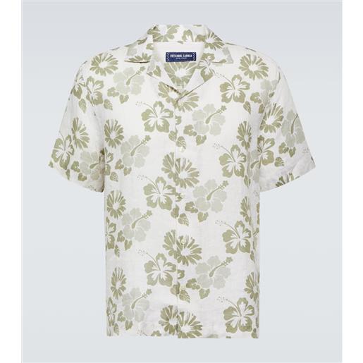 Frescobol Carioca camicia petala roberto in lino