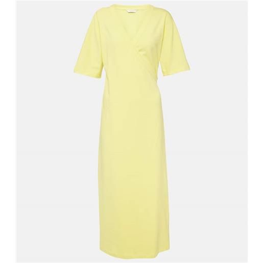 Max Mara abito midi pisano in misto cotone
