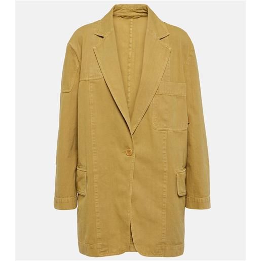 Max Mara blazer oversize dizzy in canvas