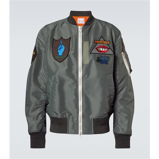 Sacai bomber gonz in twill