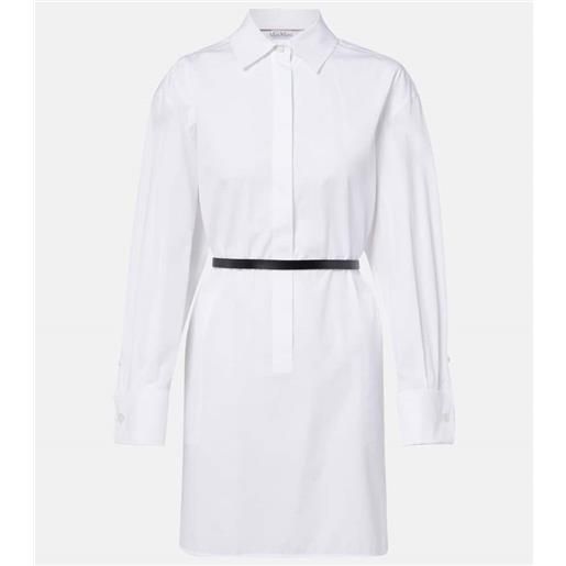 Max Mara abito chemisier in popeline di cotone