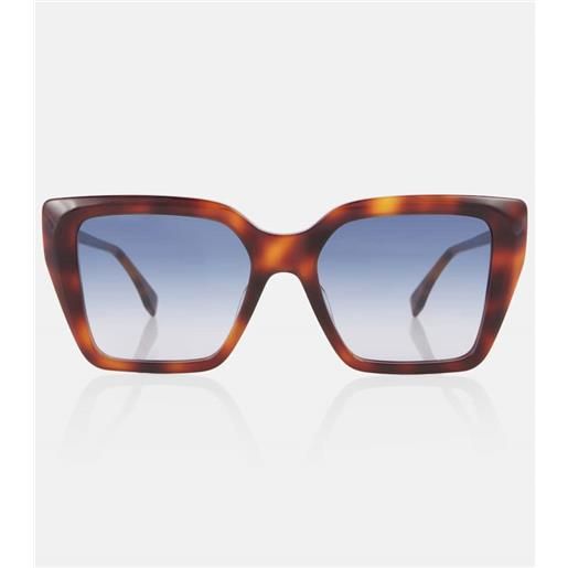 Fendi occhiali da sole cat-eye ff diamonds