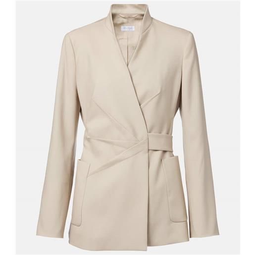 Max Mara blazer nereo in lana, mohair e seta