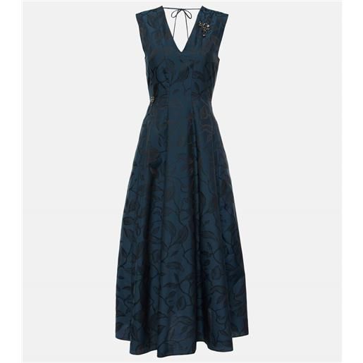 'S Max Mara abito midi diego in jacquard