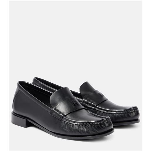 Max Mara mocassini in pelle