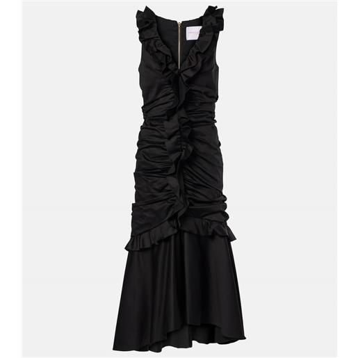 Carolina Herrera abito midi in misto cotone