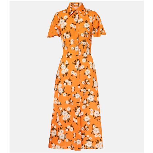 Emilia Wickstead abito chemisier florencia in georgette