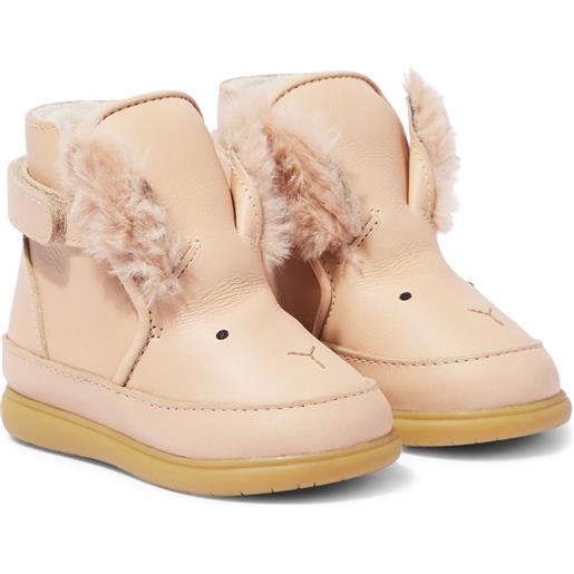 Donsje baby - stivali wadudu in pelle e shearling