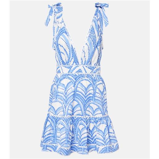 Poupette St Barth abito corto con stampa