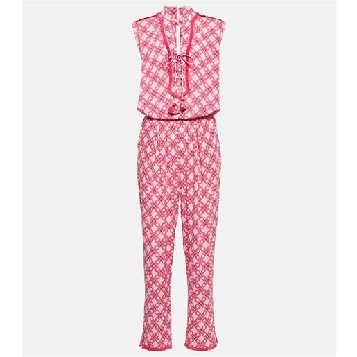 Poupette St Barth jumpsuit donna con stampa