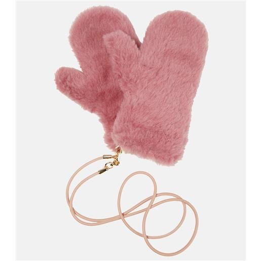 Max Mara muffole ombrato in teddy
