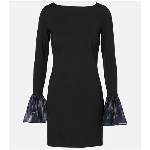 Staud abito corto hawthorne con organza