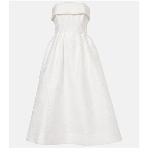 Rebecca Vallance bridal - abito midi esther in broccato