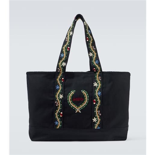 Bode borsa alpineflower con paillettes