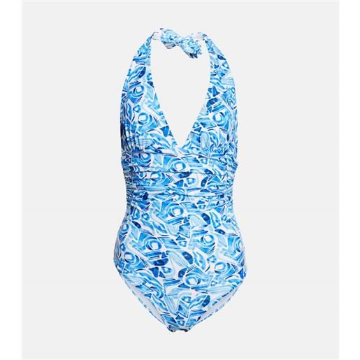 Rebecca Vallance costume intero con scollo allâamericana