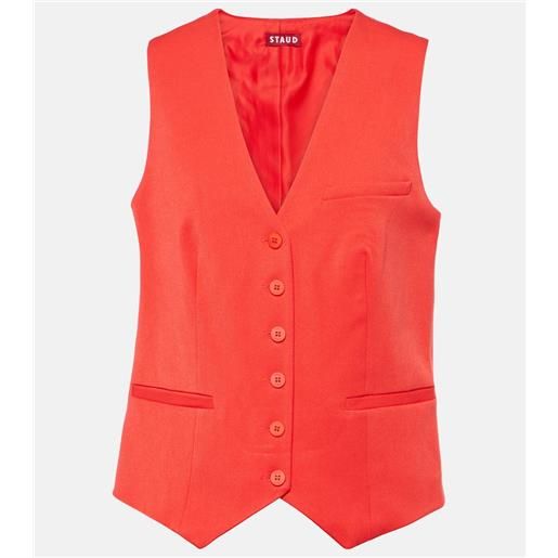 Staud gilet monopetto brett