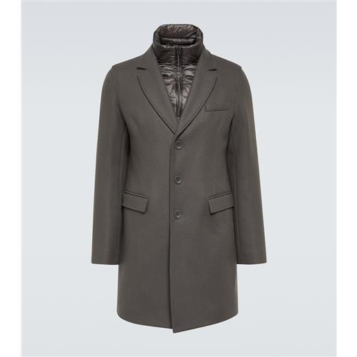 Herno soprabito in misto lana