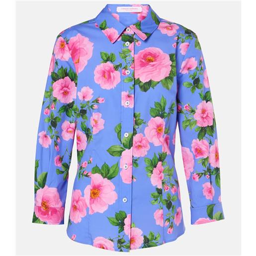 Carolina Herrera camicia in misto cotone con stampa