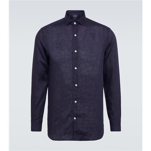 Frescobol Carioca camicia in lino