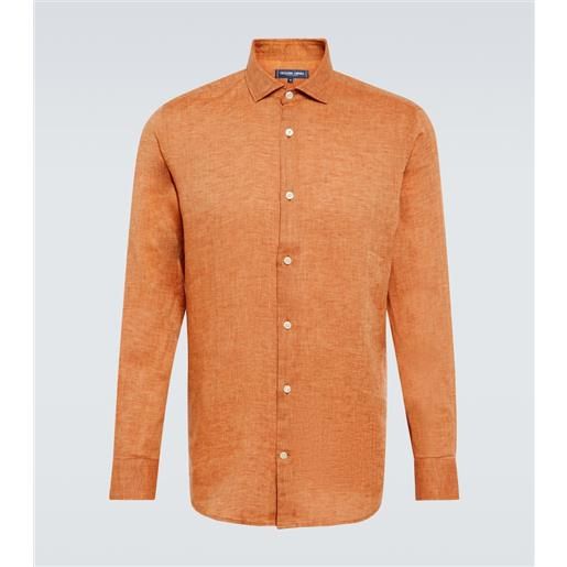 Frescobol Carioca camicia antonio in lino