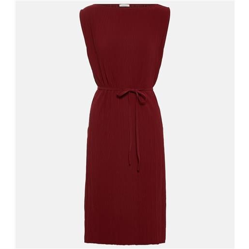 Max Mara leisure - abito teulada a pieghe in jersey