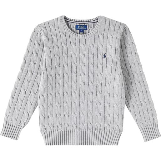 Polo Ralph Lauren Kids pullover in cotone a trecce