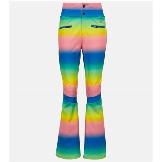 Perfect Moment pantaloni da sci flared aurora