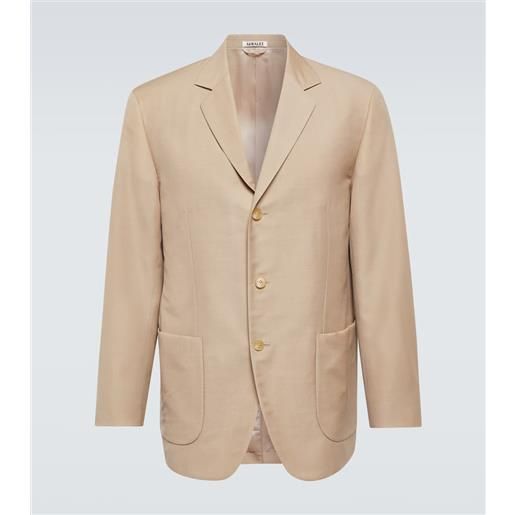 Auralee blazer in lana e mohair